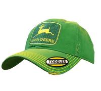 John Deere Men's Vintage Logo Cap Baseball, Green, One Size