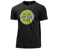 John Deere T-Shirt Nothing Runs Like A Deere Black (M)