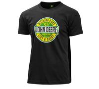 Genuine John Deere Runs Like A Deere T-Shirt Black Adults 50% Off MCL2019060