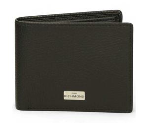 Genuine JOHN RICHMOND Wallet Male Leather Black - JR-W134_