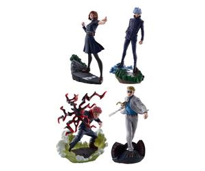 Genuine Jujutsu Kaisen Petitrama Series Trading Figure 4-Set Series Vol.2