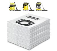 Genuine Karcher 2.863.006.0 Pack 4 Fleece Bags For WD 4, WD 5 & WD 6
