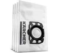 Genuine Karcher Fleece Filter Bags for WD2 WD3 Cleaners 28633140 KFI357 4PK