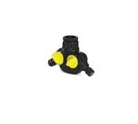 GENUINE KARCHER Twin Tap Hose Adaptor (2645199 2.645-199.0)