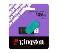 Genuine Kingston DataTraveler Exodia S 128GB USB Flash Drive 3.2 Gen1 Type-A, UK