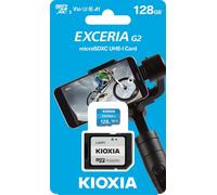 Genuine Kioxia Exceria G2 128GB MicroSD SDXC card U3 V30, A1, 100MB/s, UK Seller