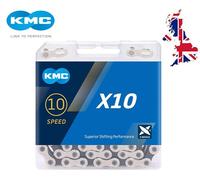 KMC Bike/Cycle X8-93 8 Speed Chain / Hi Performance Chain X8 Silver/Grey