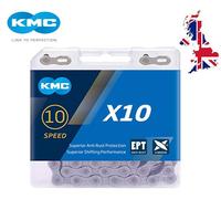 KMC Bike/Cycle X8-93 8 Speed Chain / Hi Performance Chain X8 Silver/Grey