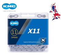 KMC Bike/Cycle X8-93 8 Speed Chain / Hi Performance Chain X8 Silver/Grey