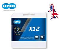 Genuine KMC X12 EPT Chain 126L Dark Silver