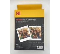 Genuine KODAK Instant Print 3"x3" Cartridge - 30 Prints Mini Shot 3 Series - New