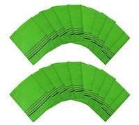 Genuine Korean Exfoliating Scrub Bath Mitten 20pcs 14 cm x 15 cm (5.5 inch x 5.9 inch) Green by Zombie Workers