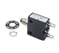 Genuine KUOYUH (10A) 98 Series 125/250VAC 32VDC 50/60Hz Push Button Manual Reset Thermal Overload Circuit Breaker (10A 1pc)