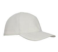 Genuine Leather Baseball Cap Adjustable Sports Casual Plain Summer Winter Hat (UK, Alpha, One Size, White)