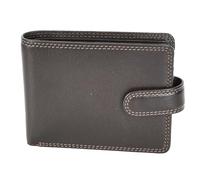 Genuine Leather Bifold Wallet for Men, ID Protected, Gift Box Included HOL13 (Brown)