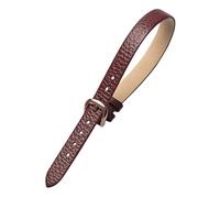 Genuine Leather Bracelet Lychee Pattern Strap 10mm, Color 11, 10x2x220mm