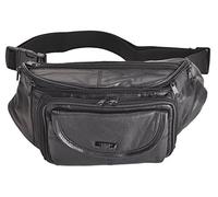 Genuine Leather Bumbag/Bum Bag Black - 1964