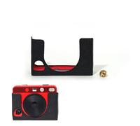 Genuine Leather Camera Case Compatible with Leica Sofort 2, Full-Body Protective Cover with Precise Cutouts for Instant Film Photography and Daily Use (Black)