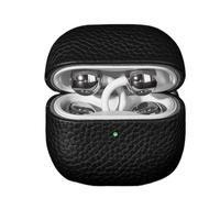 Genuine Leather Case for Huawei FreeClip 2, Fully-Wrapped Skin-Friendly Headphone Cases Shockproof Protective Protective Hard Cover Compatible with Huawei FreeClip 2