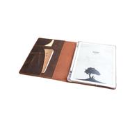 Genuine Leather Case for Kindle Scribe 11" 3rd Generation 2025, Folio Cover with Pen Holder, Card Slots & File Folders for Kindle Scribe Colorsoft