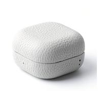 Genuine Leather Case for Samsung Galaxy Buds 4 Pro, Fully-Wrapped Skin-Friendly Headphone Cases Shockproof Protective Hard Cover Compatible with Galaxy Buds 4 Pro