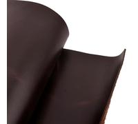 Genuine Leather Fabric Cowhide Tooling Sheets Brown Multiple Sizes(45x60cm)