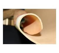 Genuine Leather Fabric Full Grain Vegetable Tanned Tooling Cowhide Leather Beige Multiple Sizes 3-4mm(3.5-4.0mm Thickness,30x30cm)