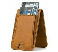 Genuine Leather Magsafe Wallet,10 Card Holder With Stand, Slim Magnetic Wallet Mag Safe for iPhone,Compatible With iPhone 17/16/15/14/13/12 Series and Selected Samsung Devices Apple Accessories