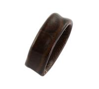 Genuine Leather Mock Crocodile Watch Strap Retaining Loops - Pack of Four (Light Brown, 14, Millimetres)