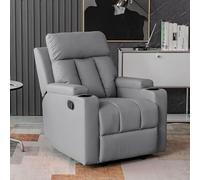 Genuine Leather Power Recliner Chairs for Adults PU Leather Electric Lift Chair Designed Single Lazy Recliner Sofa w/Footrest, Armrest Storage, Headrest & Lumbar Support for Bedroom, Office