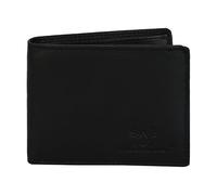 Genuine Leather RFID Blocking Wallet for Men | Slim Bifold Design with Zipper Coin Pocket, ID Window & Multiple Card Slots | Compact Everyday Carry Gift for Him, Black, M, Slim Bifold Wallet