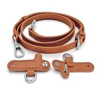 Genuine Leather Shoulder Strap for Mini Bags, Shoulder Strap for Longchamp Women's Bag, Shoulder Strap for Longchamp, Length-Adjustable Replacement Strap Made of High-Quality Cowhide Leather