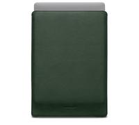 Genuine Leather Sleeve for 13-inch MacBook Pro & Air M2-M4 - Slim Protective Laptop Case, Handcrafted Full-Grain Leather, Shock Resistant, Business & Travel Cover (Green)