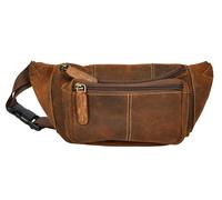 Genuine Leather Waist Bum Bag Compact Travel Organiser Pouch Turner
