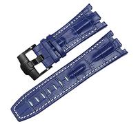 Genuine Leather watch Strap For AP 15703 Royal Oak Offshore Series 28mm Crocodile Watchbands