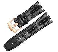 Genuine Leather watch Strap For AP 15703 Royal Oak Offshore Series 28mm Crocodile Watchbands