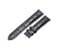 Genuine Leather Watchband Fit For Tissot Fit For Le Locle T41 T006 PRC200 Watch Strap 18 19 20 21 22mm Wrist Belt Bracelet 1853 Watch Band(Black no clasp,21mm)