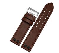 Genuine Leather Watchband for Hamilton H760250 H77616533 Wristband Brand Watch Straps 20mm 22mm with Button Clasp