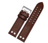 Genuine Leather Watchband for Hamilton H760250 H77616533 Wristband Brand Watch Straps 20mm 22mm with Button Clasp