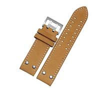 Genuine Leather Watchband for Hamilton H760250 H77616533 Wristband Brand Watch Straps 20mm 22mm with Button Clasp