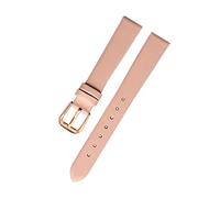 Genuine Leather Watchband Small Size Watch Wristband 6mm - 16mm Women's Watch Replacement Strap, 12mm