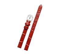 Genuine Leather Watchband Small Size Watch Wristband 6mm - 16mm Women's Watch Replacement Strap, 8mm