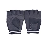 Genuine Leather Weight Lifting Gloves Power Lifting Lifter Padded Palm Exercise Fitness Glove Cycling Strengthen and Body Building Training Workout (X-Large)