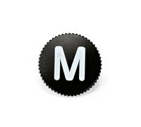 Genuine Leica M Soft Release Button 12mm Black with "M" logo #14017