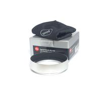 Genuine Leica Q, Q2, Q3 Round Lens Hood E49, silver anodized #19658