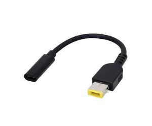 Genuine Lenovo USB-C Female to Slim Tip Male Cable Adapter (Part No. 4X90U45346)