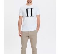 GENUINE Les Deux Mens Encore Logo T-shirt - White size S RRP 50£ NEW FREE UK PP