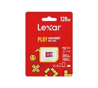 Genuine Lexar Play 128GB MicroSD SDXC card, V30, A2, 205MB/s, UK Seller