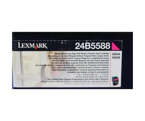 Genuine Lexmark 24B5588 Toner Cartridge Magenta