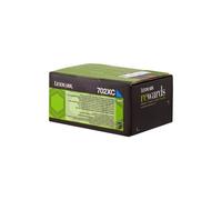 Lexmark 70C2XC0/702XC Toner-kit cyan extra High-Capacity return progra